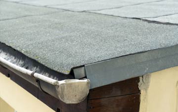 repair or replace Lezant flat roofing?